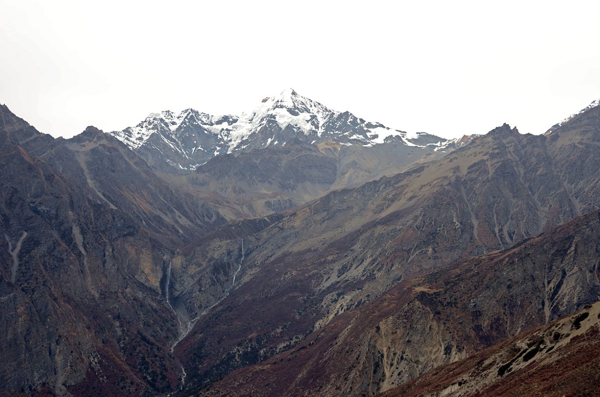 01 Two Waterfalls Below Chulu Far East Feed The Chhetaji Khola 